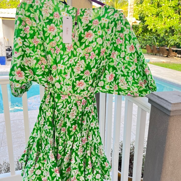 Nature's Glory Green Floral Print - Picture 7 of 8